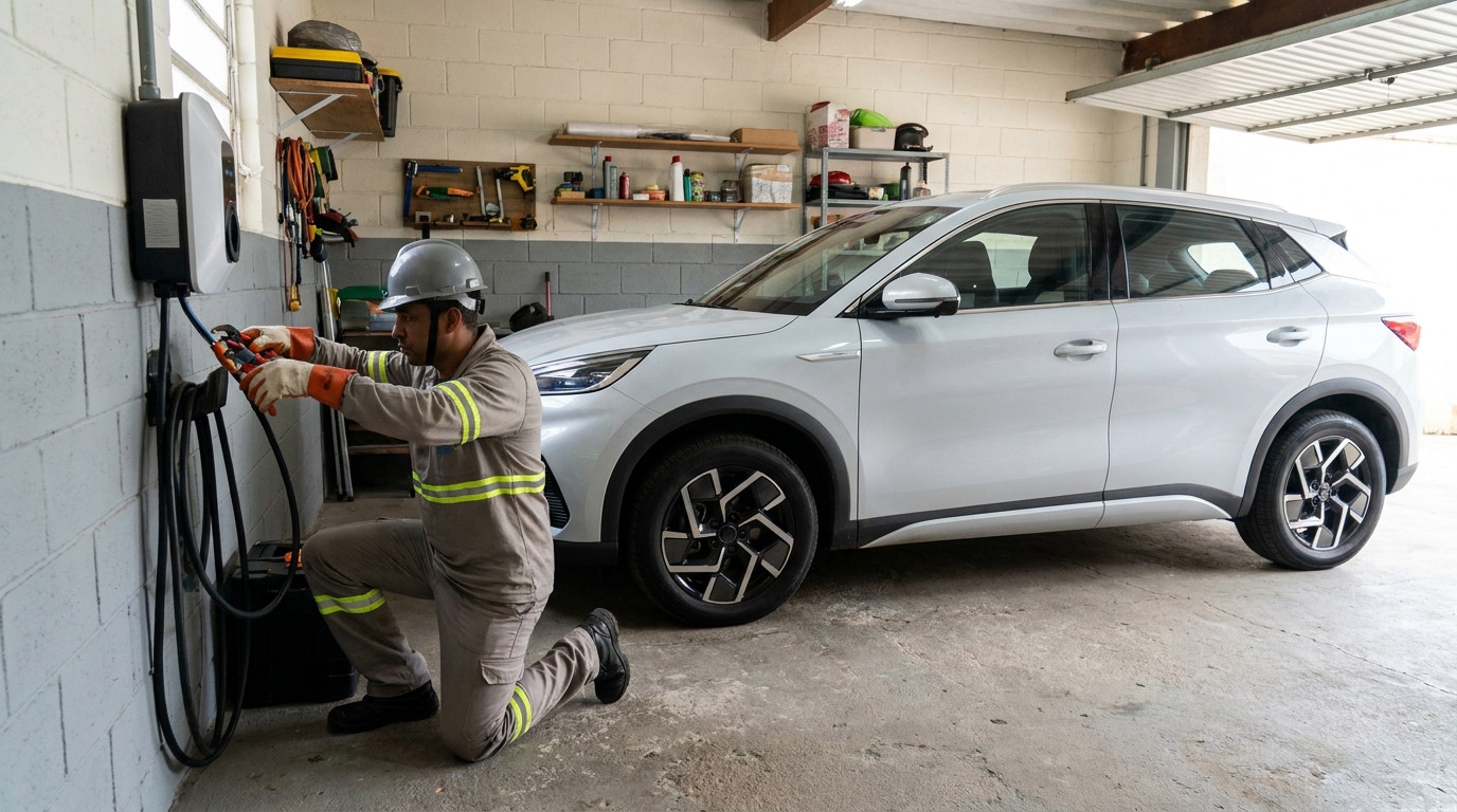 Carregador para BYD, Tesla, GWM e Volvo