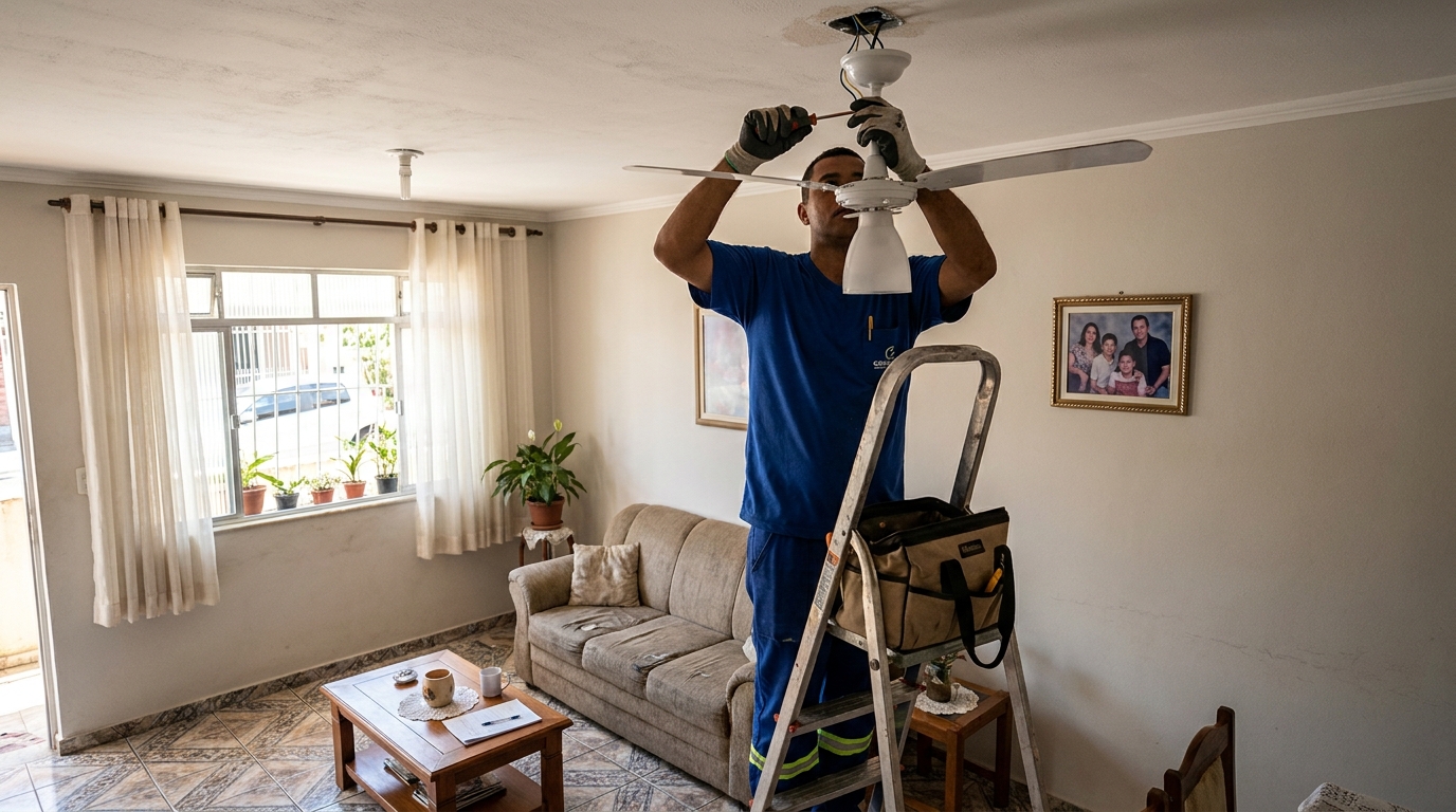 Conserto de Ventilador de Teto