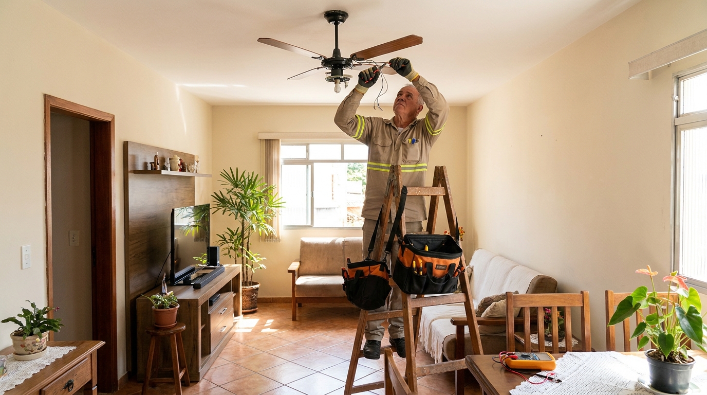 Ventilador com Barulho ou sem Velocidade